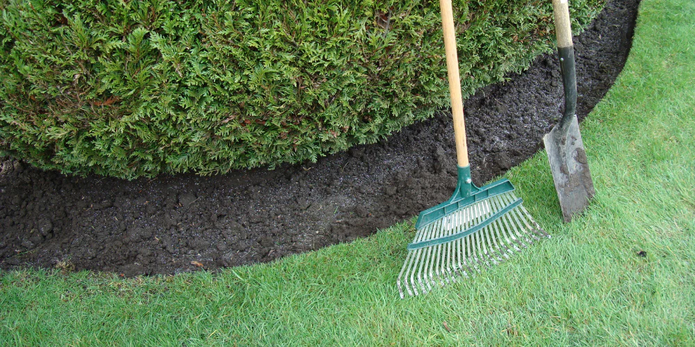 Flower Bed Work & Spring Cleanup